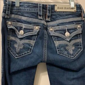 Size 26 Maggie. Boot cut Rock Revival. Inseam 30